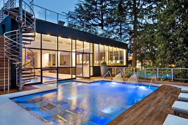 Rizzi Aquacharme Hotel & Spa Boario Terme エクステリア 写真